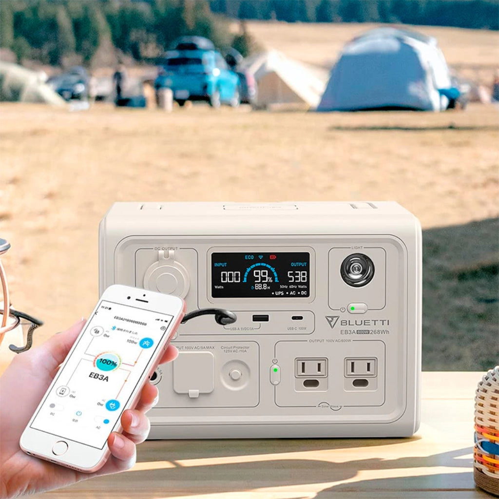 Estación Eléctrica Bluetti EB3A