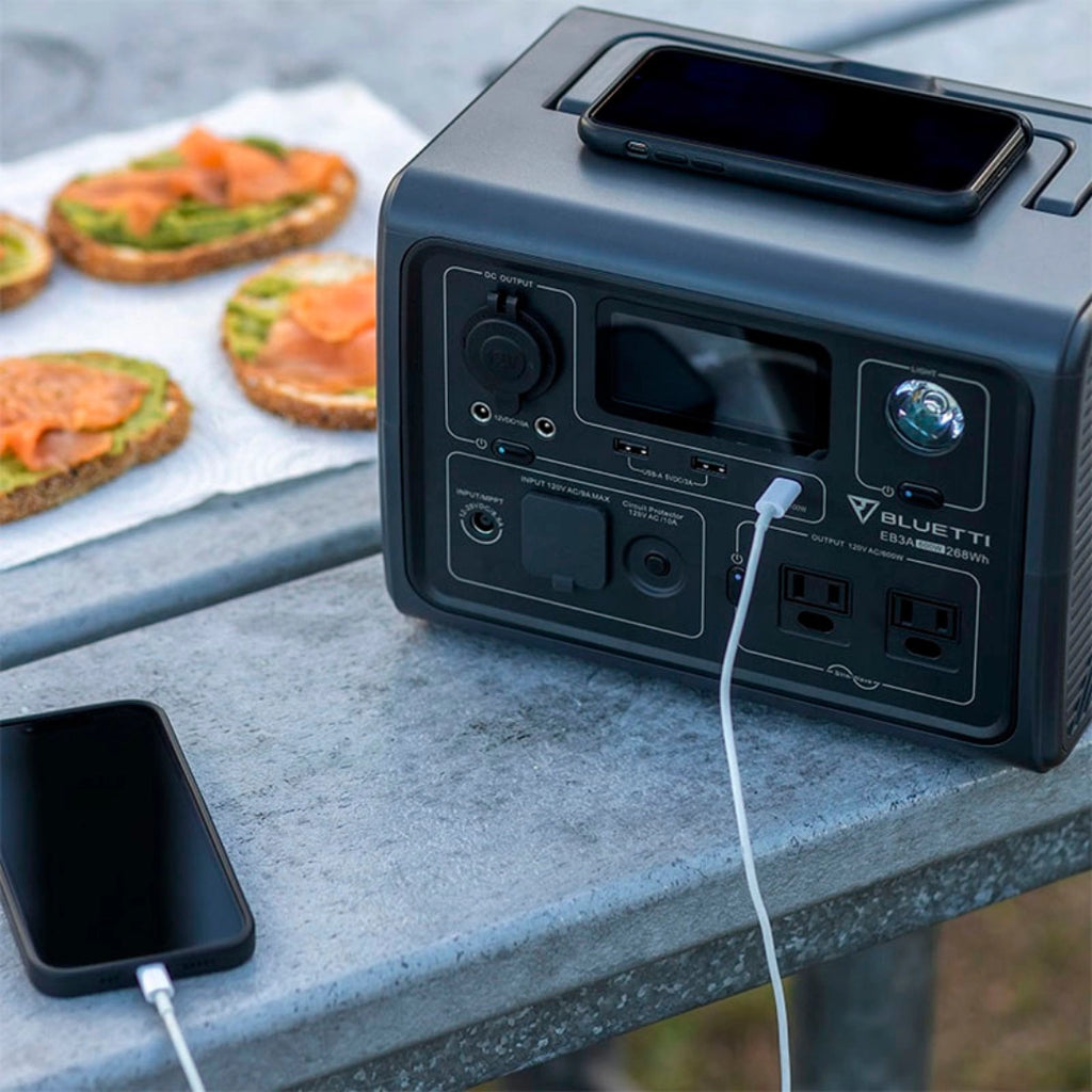 Estación Eléctrica Bluetti EB3A