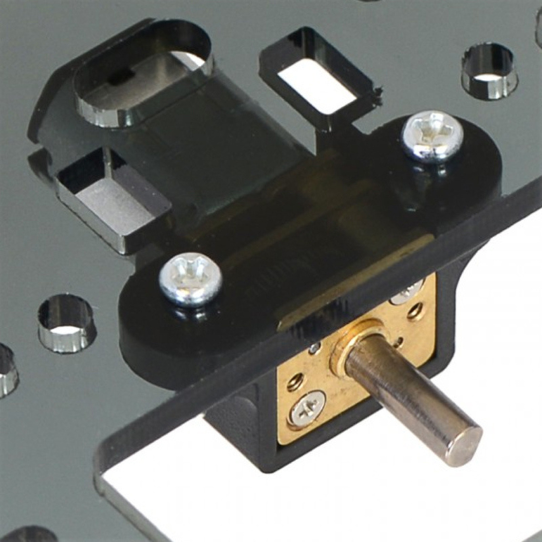 Soporte motorreductor N20 N30 12GA con tornillos