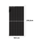 Panel Solar Helios 450W