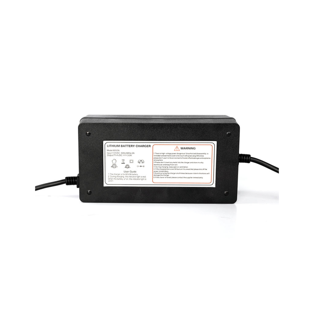Cargador Litio 60V 3A NMC