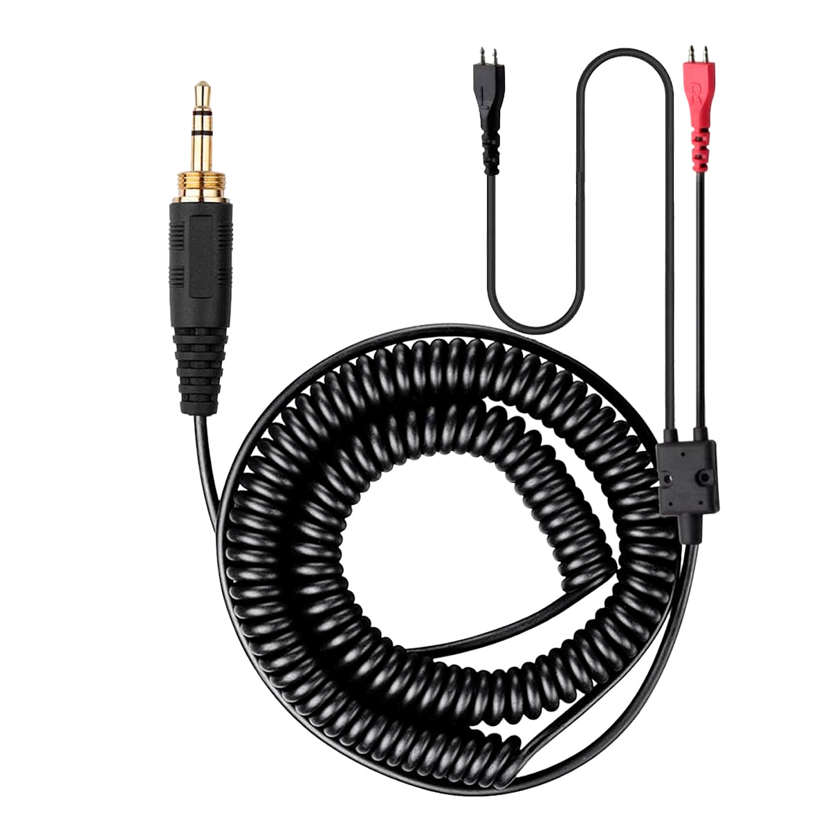 Cable Espiral Para Audífonos Sennheiser Hd 25 Adaptador 6.3