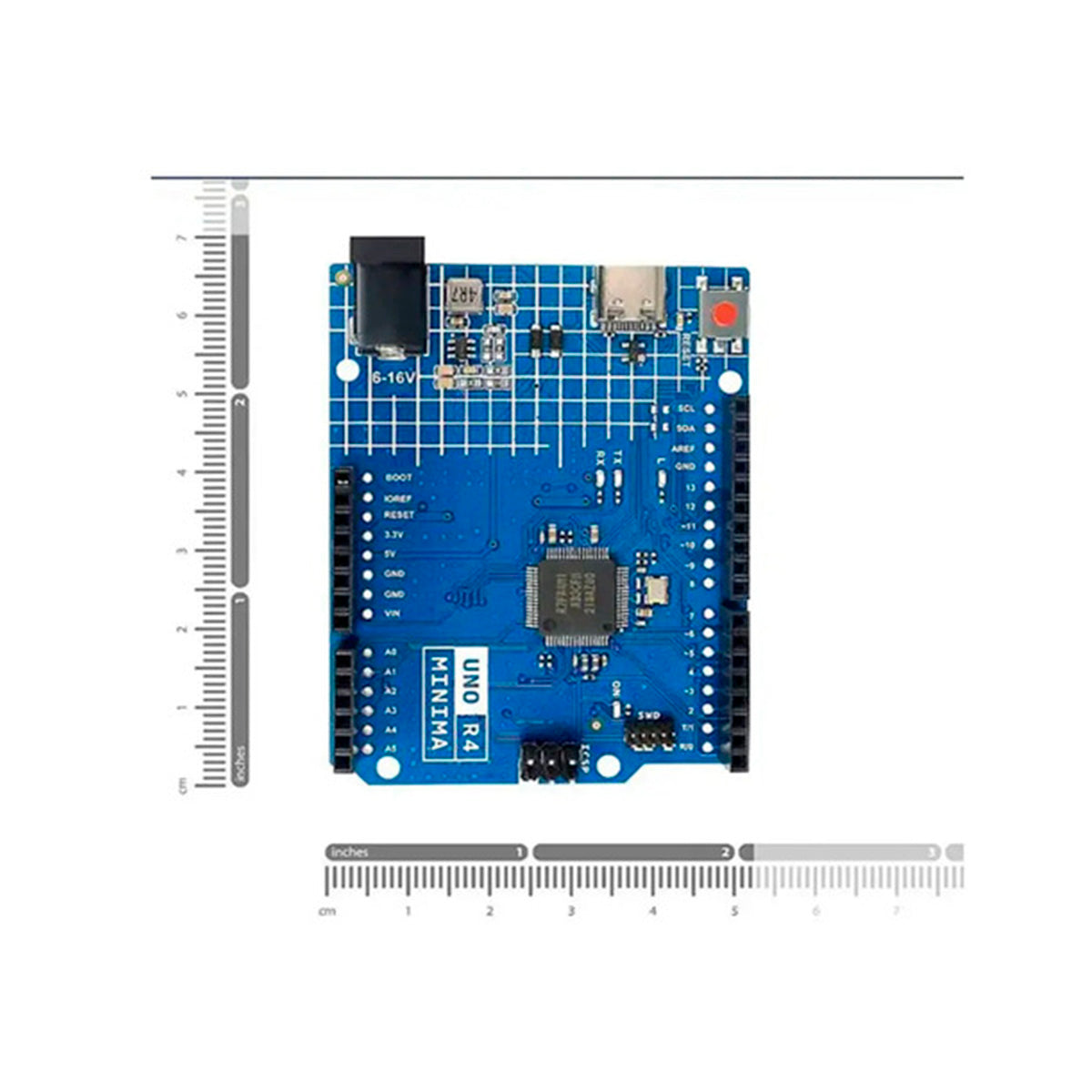 Placa Desarrollo Compatible Arduino Uno R4 Mínima