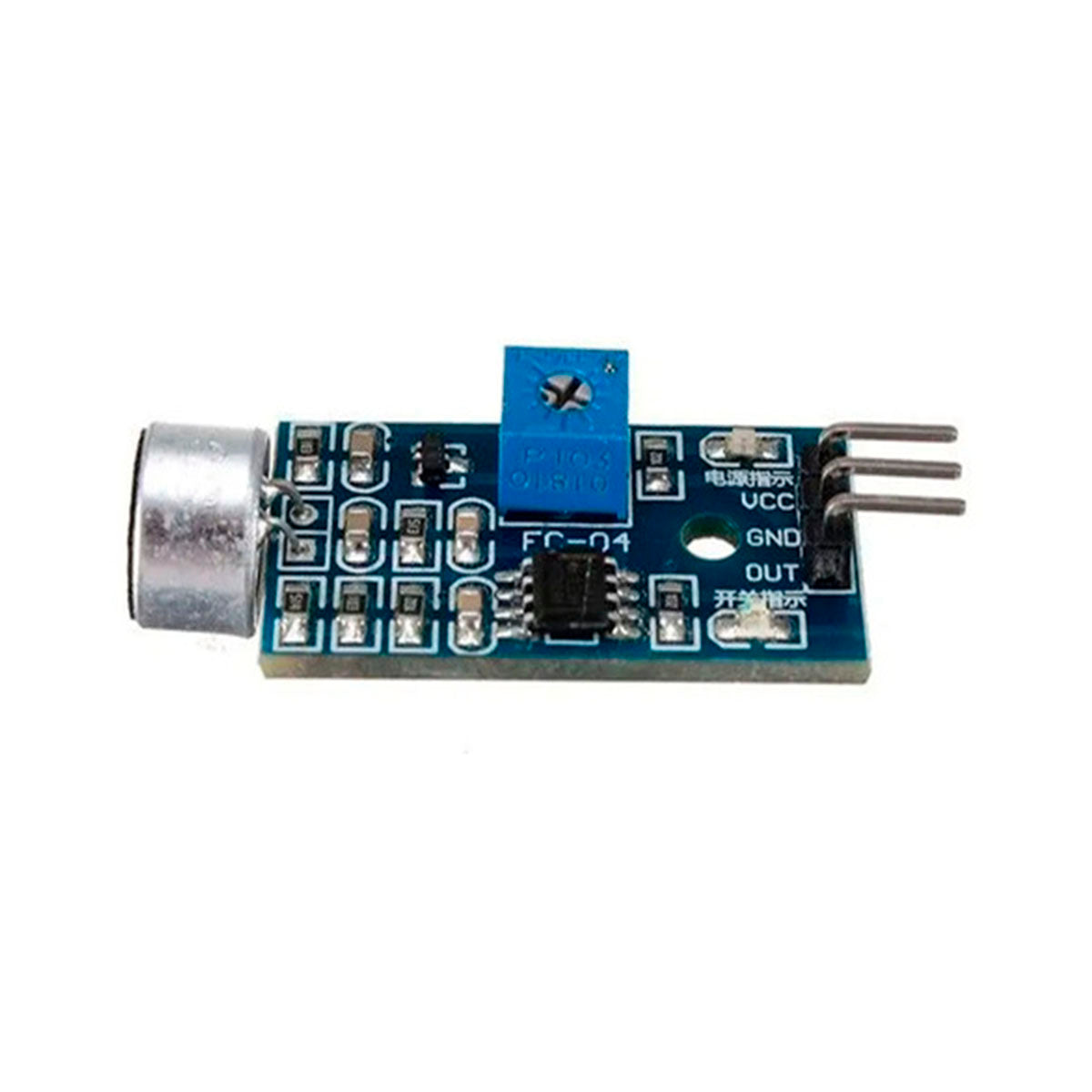 Modulo Sensor Detección Sonido Micrófono Electret Arduino
