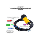 Sensor Infrarrojo 3-80cm E18 Fotoeléctrico