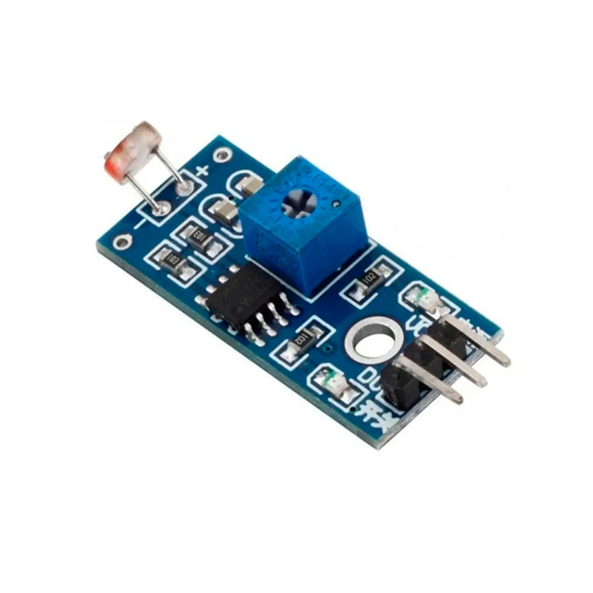 Sensor De Luz Con Fotocelda KY018 Arduino