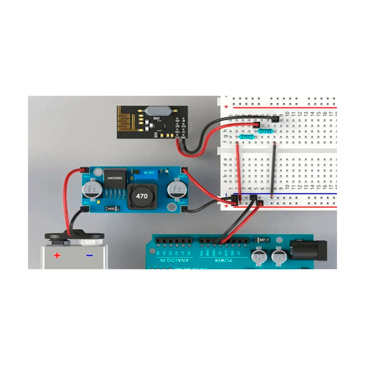Módulo Fuente Reductora DC-DC LM2596 1.25-35V