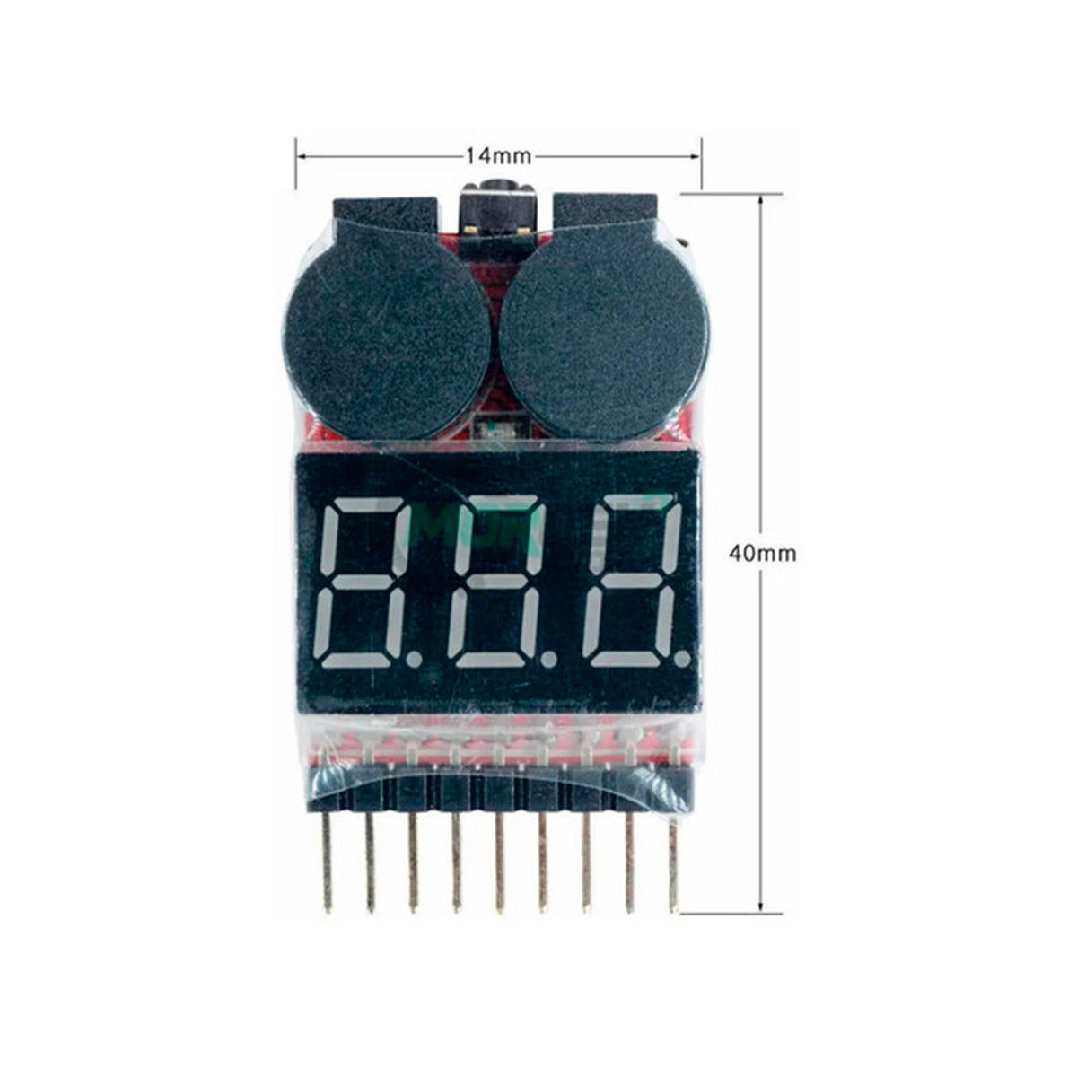 Modulo Tester Voltaje Alarma Baterías Litio Lipo De 1s-8s