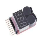 Modulo Tester Voltaje Alarma Baterías Litio Lipo De 1s-8s