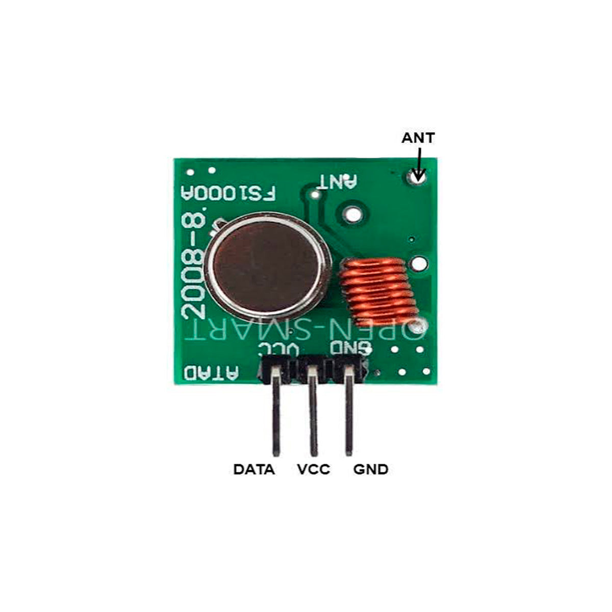 Módulo RF TX-RX 433Mhz