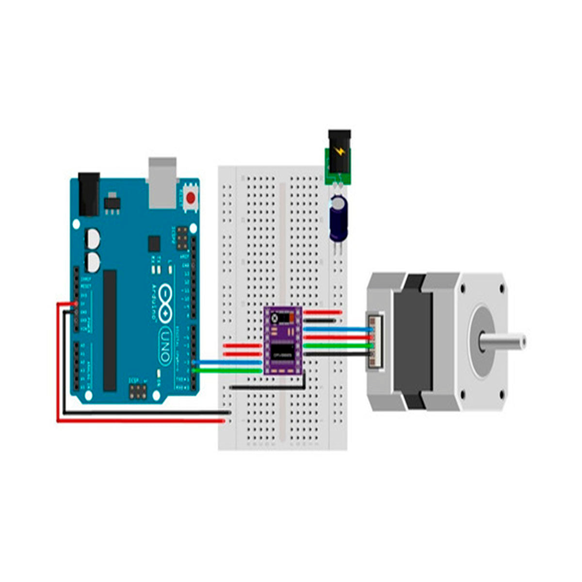 Módulo Driver Motor PAP DRV8825