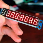 Módulo Display 7 Segmentos X 8 Dígitos Max7219 Arduino PIC