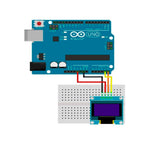 Pantalla Display Oled Azul 128x64 0.96 Pulgadas I2c Arduino