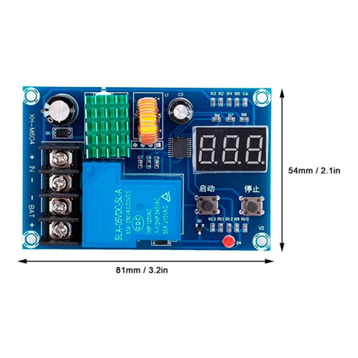 Módulo Control De Carga Baterías Hw-633 V 3.0 6 - 60 Voltios