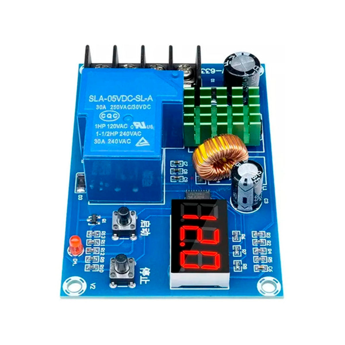 Módulo Control De Carga Baterías Hw-633 V 3.0 6 - 60 Voltios