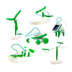 Kit Robot Solar Juguete  Didáctico 6 En 1 Para Armar