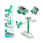 Kit Robot Solar Juguete  Didáctico 6 En 1 Para Armar