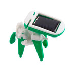 Kit Robot Solar Juguete  Didáctico 6 En 1 Para Armar