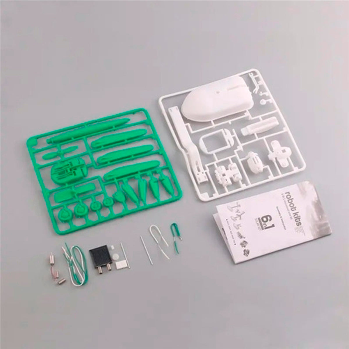 Kit Robot Solar Juguete  Didáctico 6 En 1 Para Armar