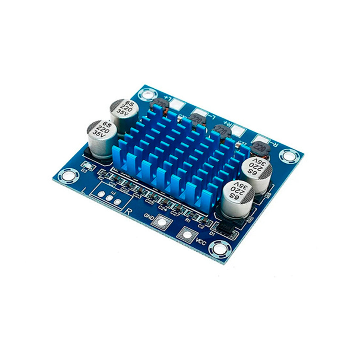 Amplificador TPA3110 stereo digital 30W x2 XH-A232 8-26VDC