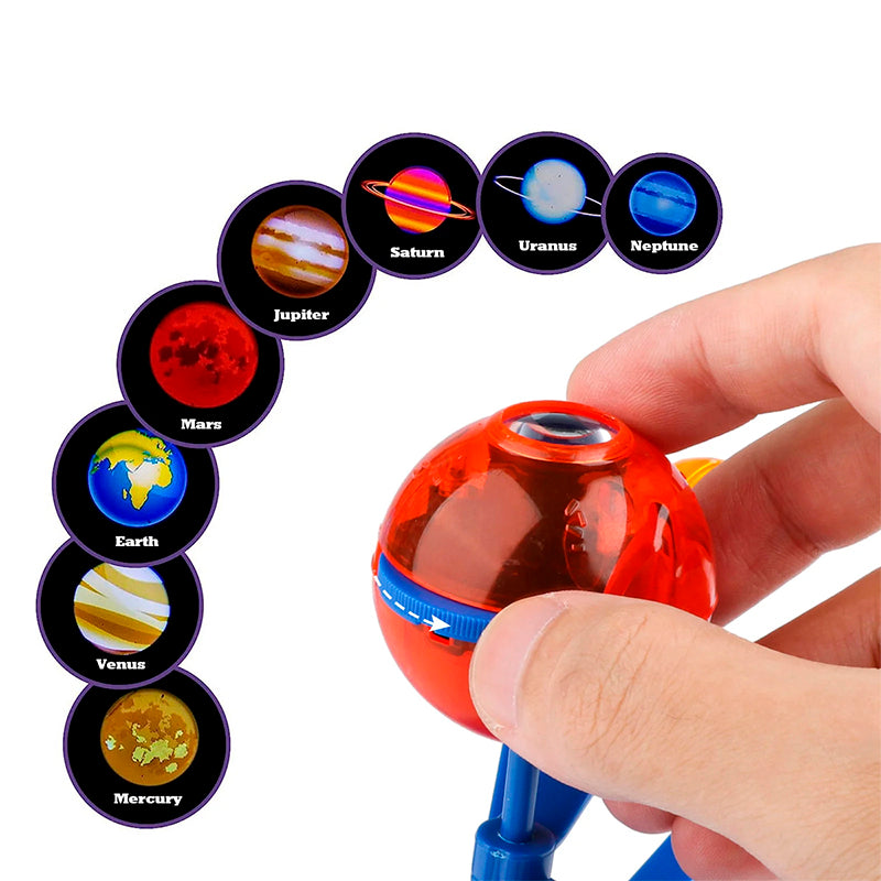 Kit Juguete Educativo Sistema Solar Proyector