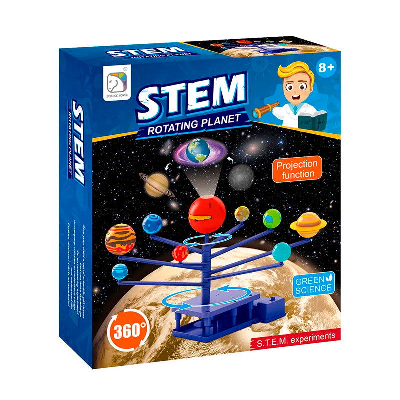 Kit Juguete Educativo Sistema Solar Proyector