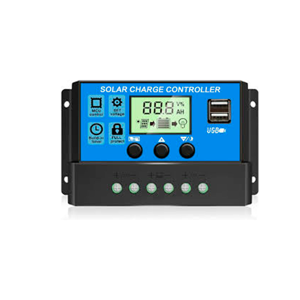 Controlador Carga Batería Regulador Solar Sy1024h 10a Pwm