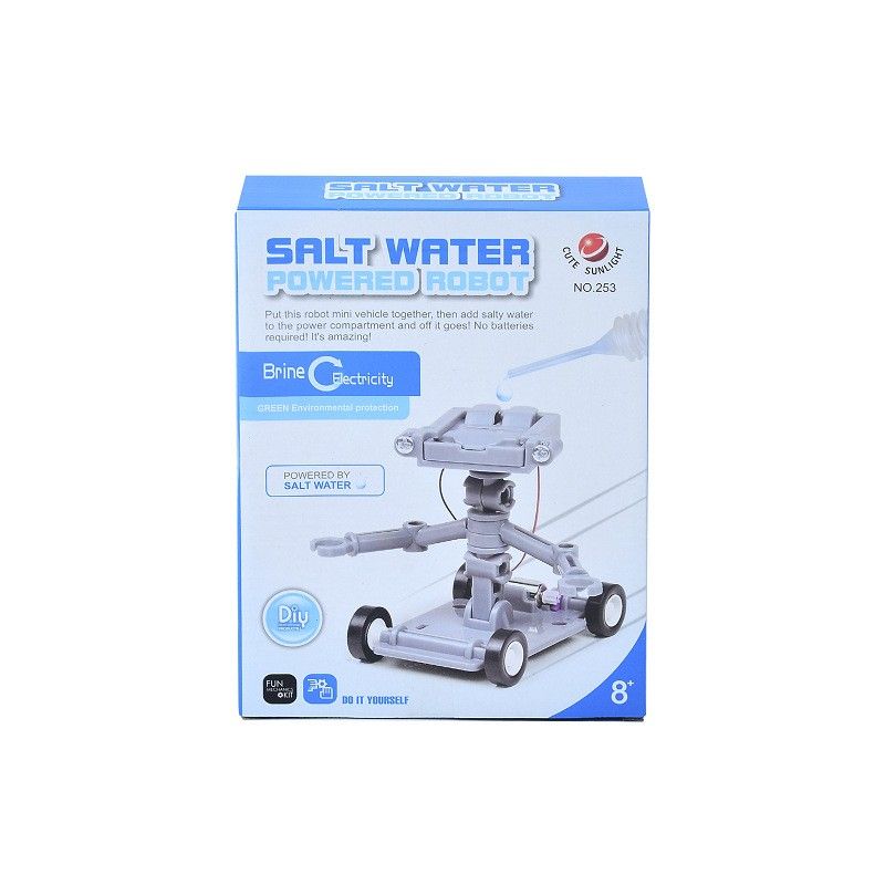 Kit para Armar uno mismo Robot con tecnología de agua salada BNWT vendedor del Reino Unido Stocking Relleno 