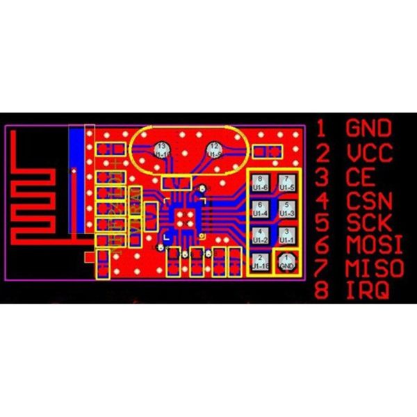 Módulo NFR24L01