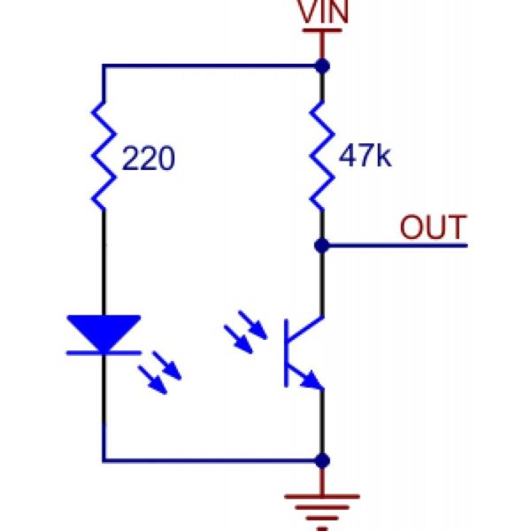 SENSOR DE REFLEXION DIGITAL QTR-1C