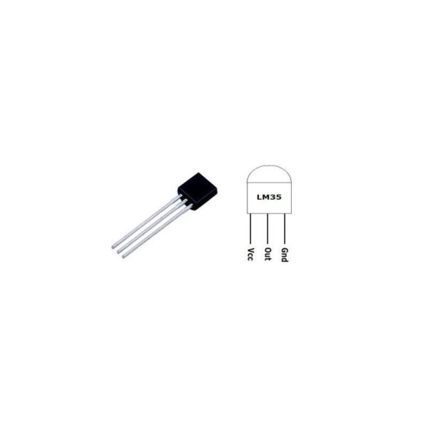 Sensor de temperatura -55 a 150Cº 100mv/Cº LM35DZ