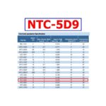 Resistencia Termica NTC 5D-9