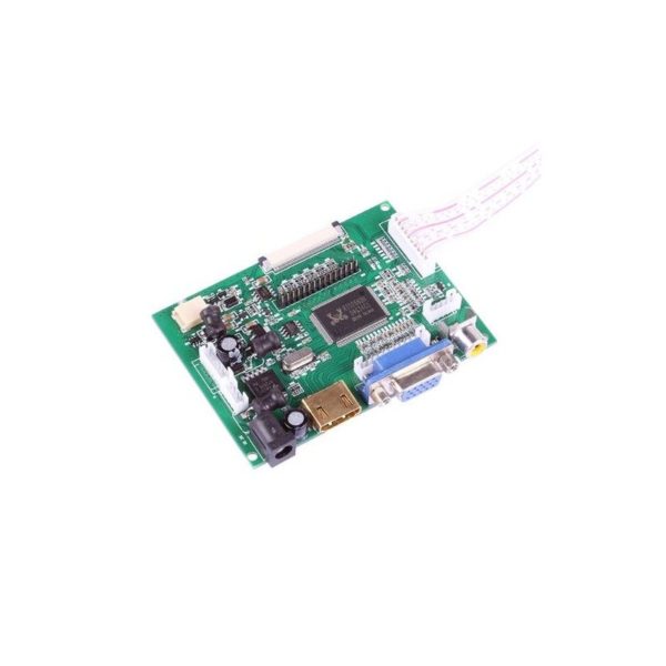 Modulo LCD 7" TFT Táctil 1080P HDMI + VGA + 2AV para Raspberry Pi
