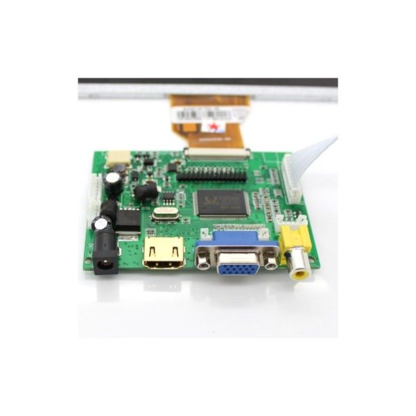 Modulo LCD 7" TFT Táctil 1080P HDMI + VGA + 2AV para Raspberry Pi