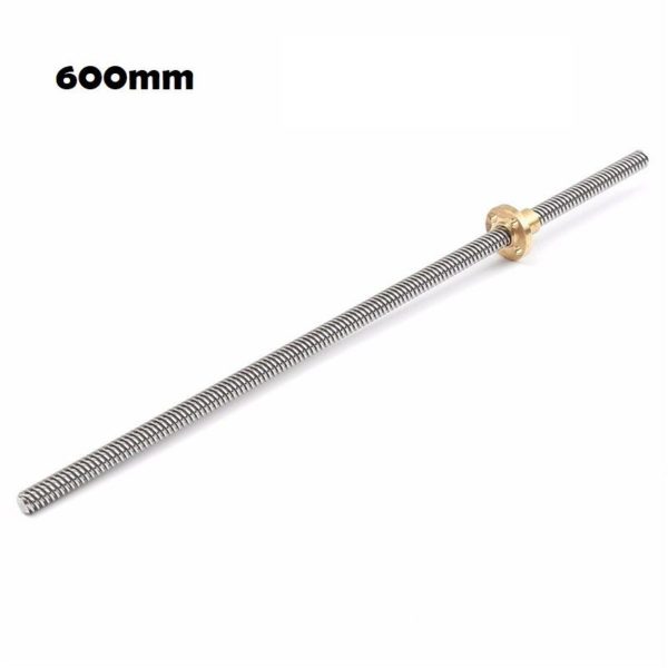 Varilla Roscada con Acople 8*600mm