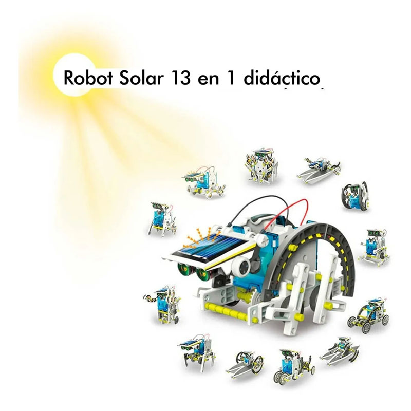 Robot Solar 13 en 1