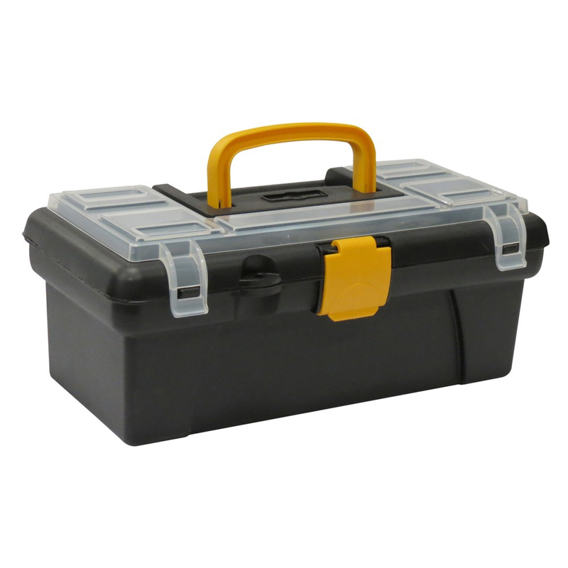 Caja para herramientas 12.5 plástica con bandeja
