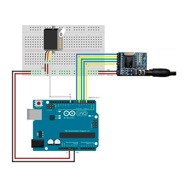 Módulo DTMF8870 decodificador audio