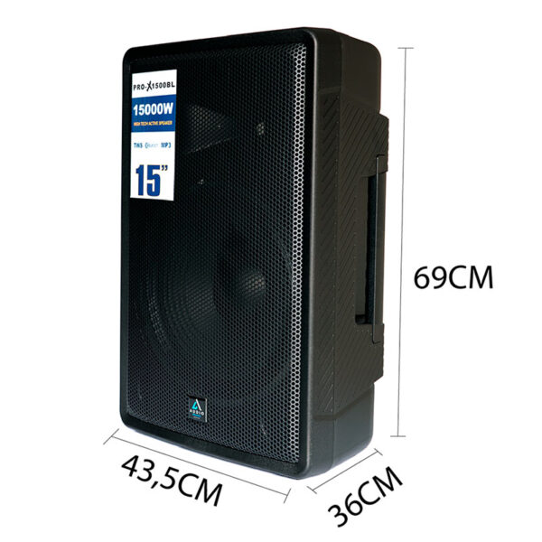 Cabina Audio Akustic PROX15000BL