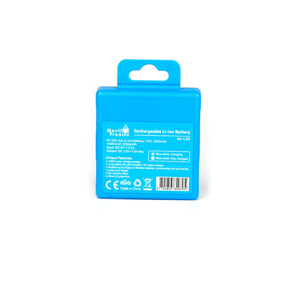 Batería AA recargable litio