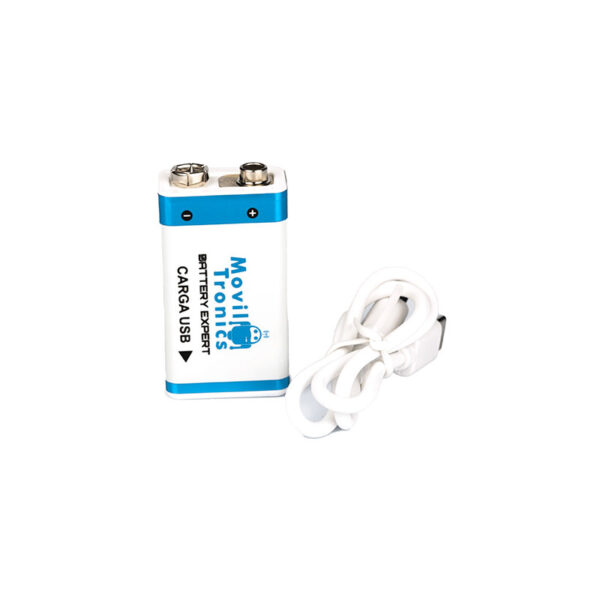 Batería 9V recargable litio