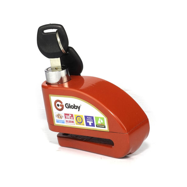 Candado para moto con alarma