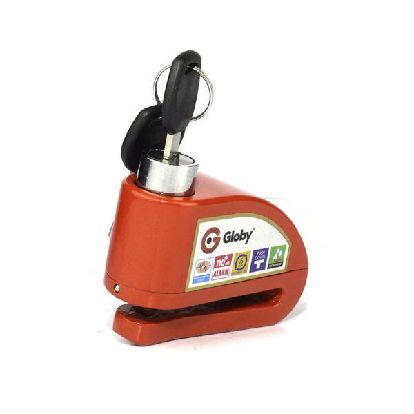 Candado para moto con alarma