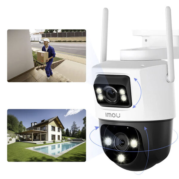 Cámara Cruiser Dual WiFi Full Color PT 8MP