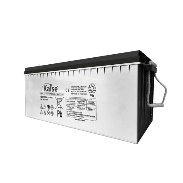 Batería Kaise 12V 200Ah Gel