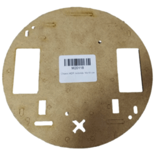 Chasis Redondo para Carro en MDF